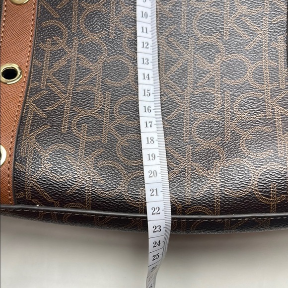Calvin Klein Monogram Brown Tote - Picture 14 of 14